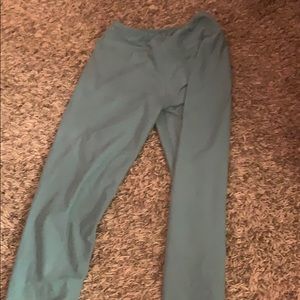 teal leggings
